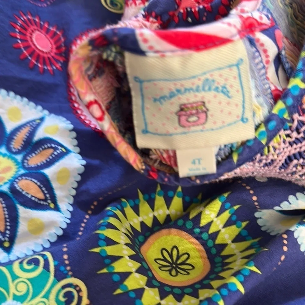 Marmellata Colorful Floral Kids Dress